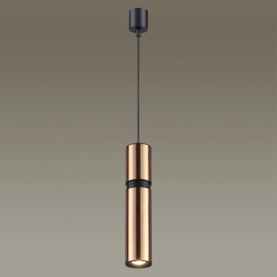 4744/5L L-VISION ODL20 473 золотой/черный Подвес GU10 5W 220V AFRA