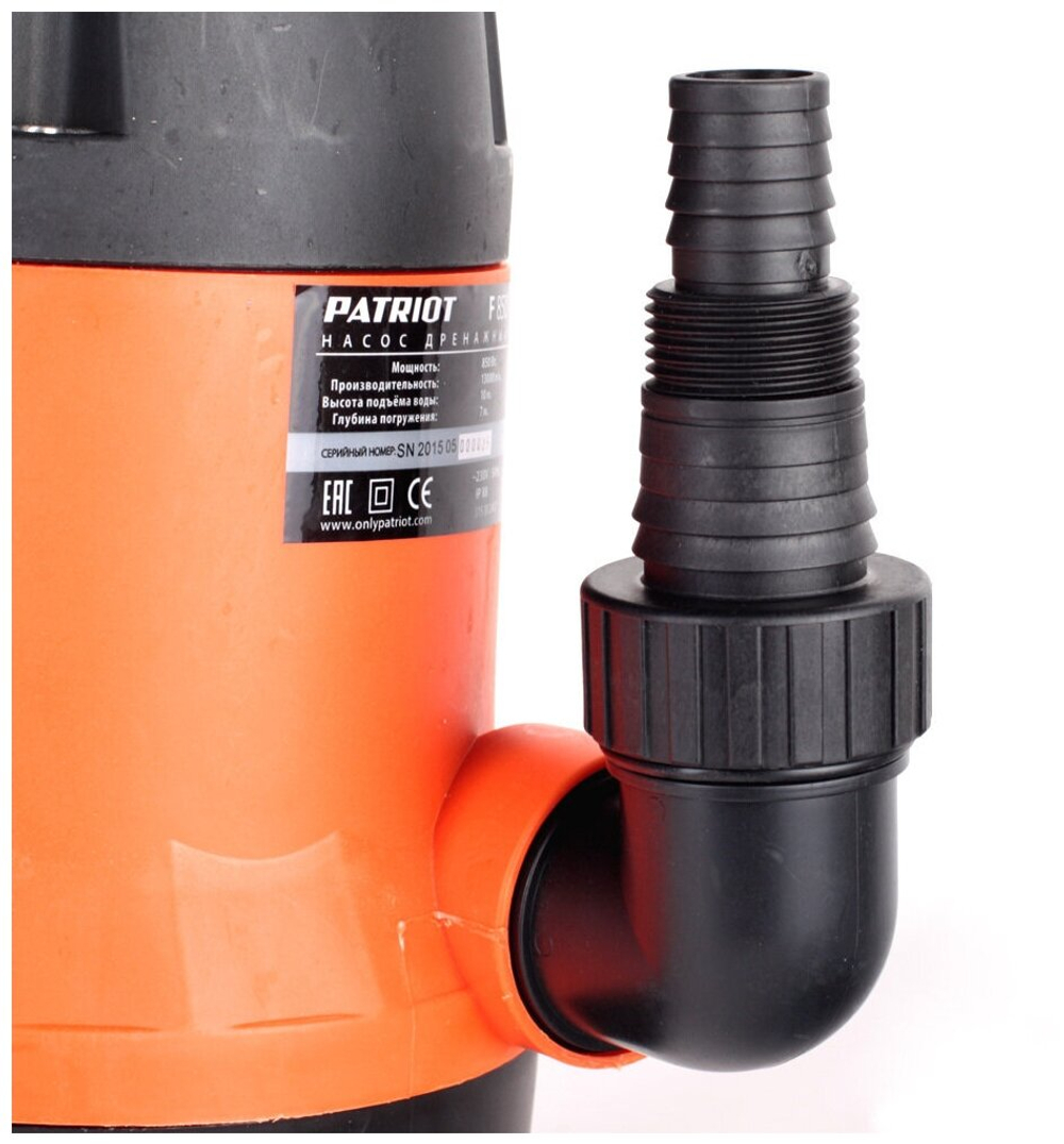 Дренажный насос PATRIOT F 600 D (600 Вт)