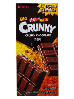 Шоколад BIG CRUNKY хрустящий 82г