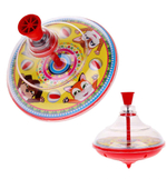 Юла прозрачная "Веселые зверята" d14,5 h16 см в сетке