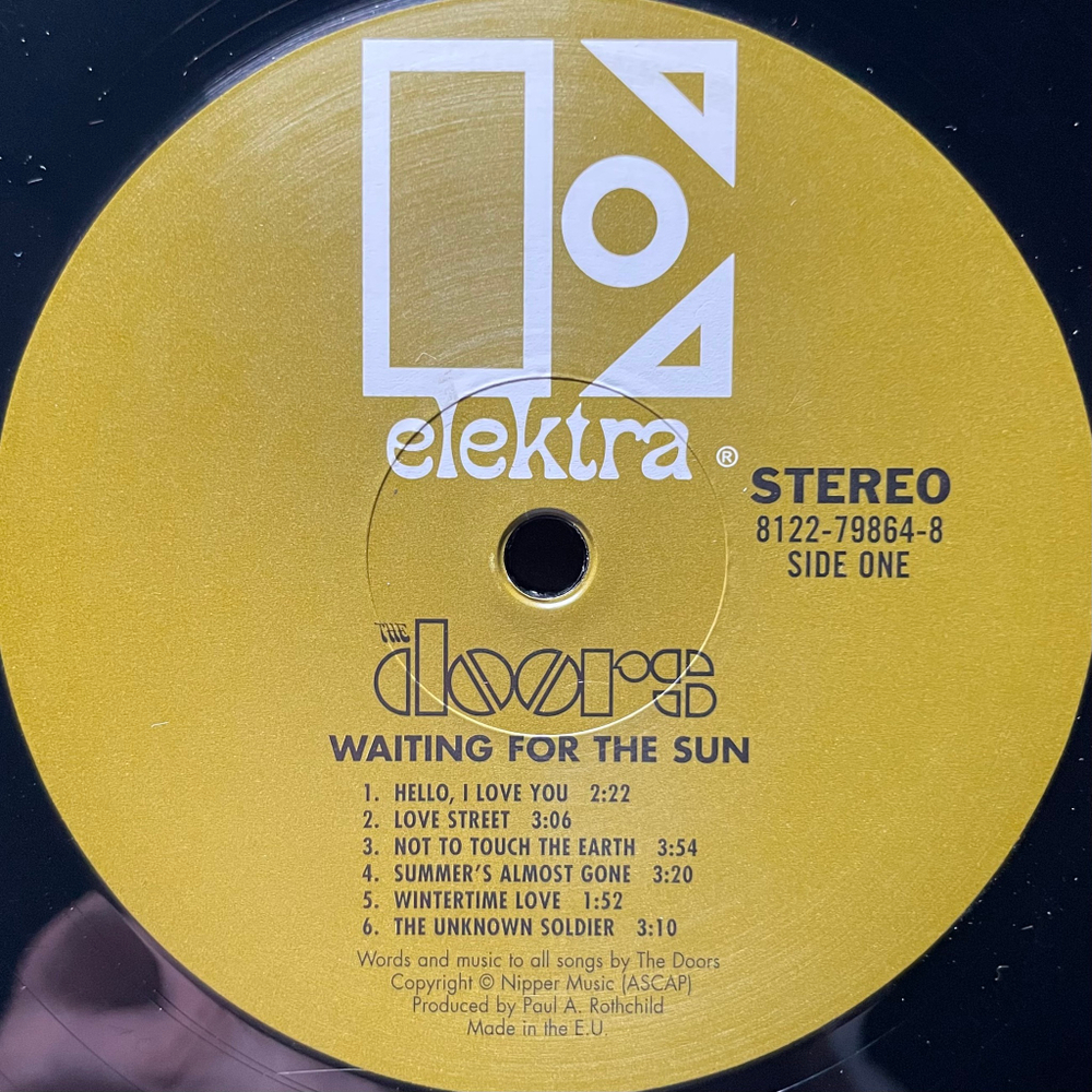 The Doors ‎– Waiting For The Sun (Европа 2009г.)