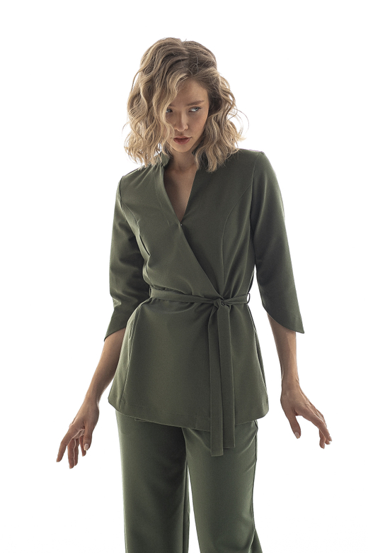 Блуза на запах