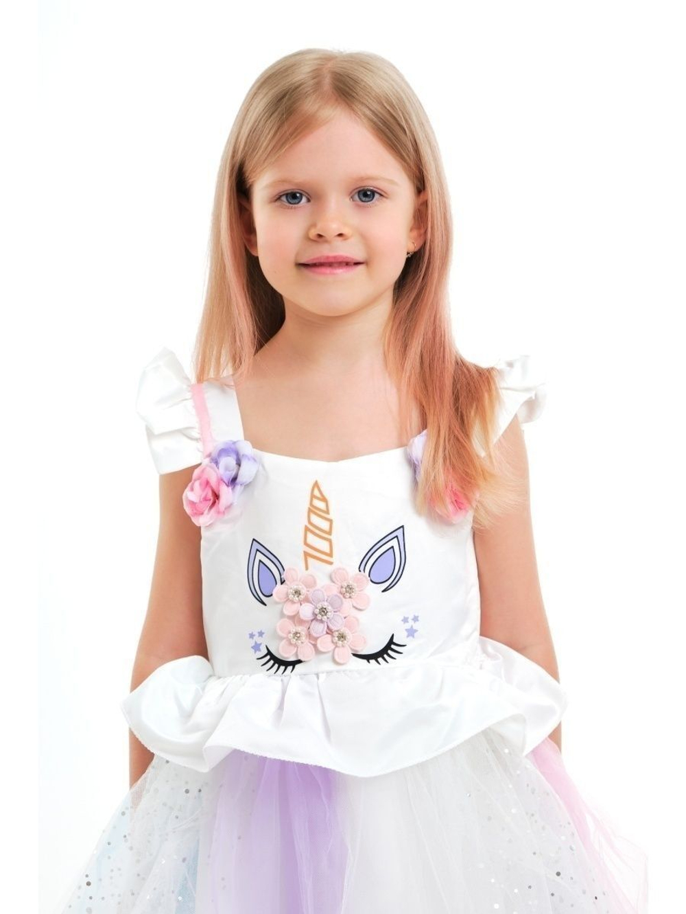 Пышное нарядное платье Единорога