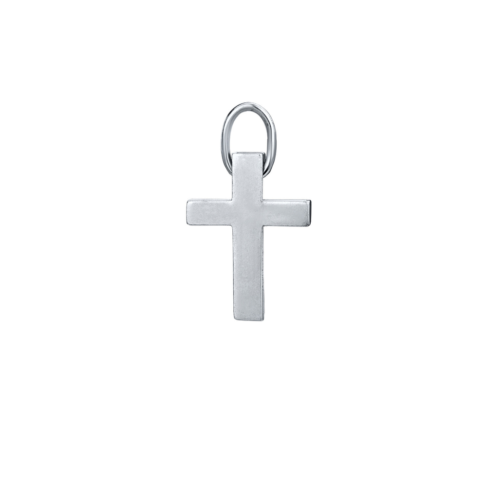 cross_pendant_silver_однотон