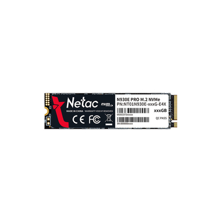 Твердотельный накопитель SSD Netac NT01N930E-256GB-E4X 256GB M.2 NVMe