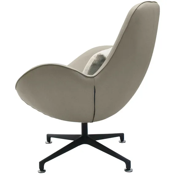 Кресло Oscar светло-серое