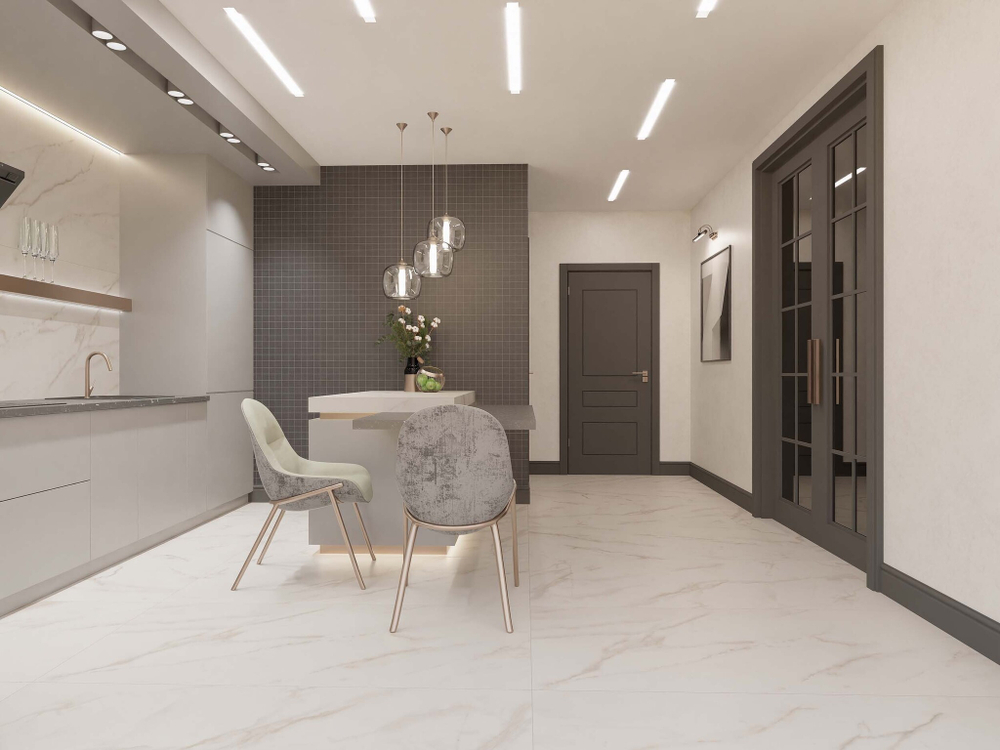 Глазурованный керамогранит Estima Melody МО102 60x120 см 1.44 м² неполированный цвет бело-бежевый