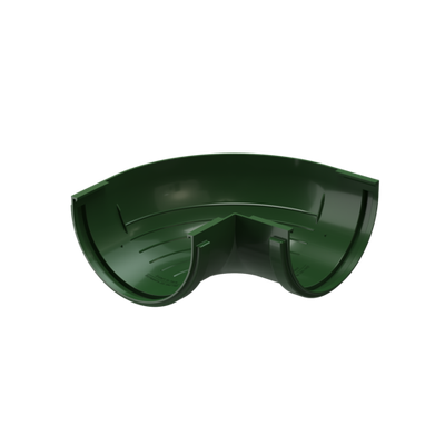 Внешний угол желоба 90 Standard, зелёный