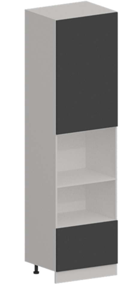 Кухня Модуль ШП 606М Графит / Графит Софт