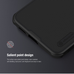 Чехол усиленный защитный от Nillkin для Samsung Galaxy S24+ Плюс, серия Super Frosted Shield Pro