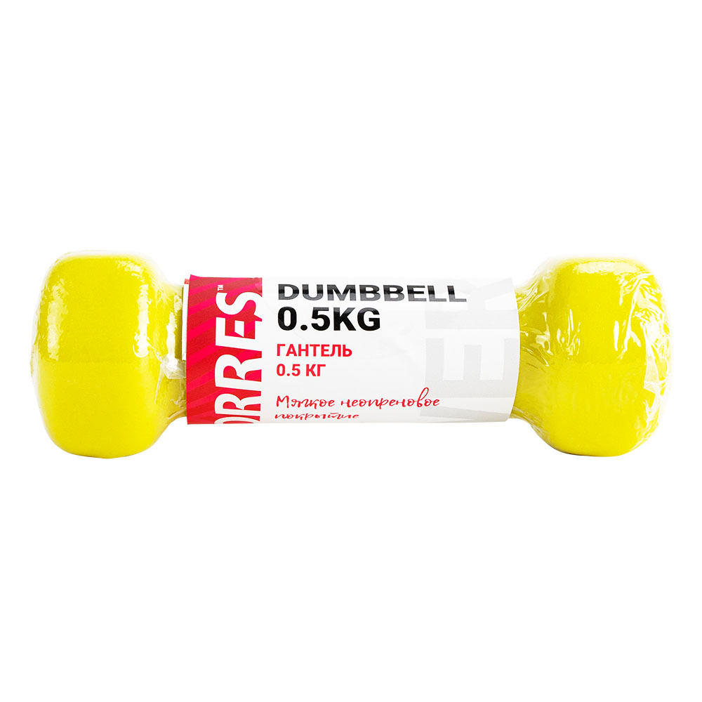 Гантель TORRES PL550105, вес 0.5 кг, 1 шт