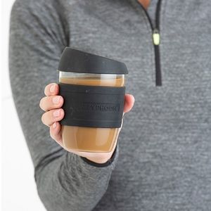 Кружка стеклянная Typhoon 400 мл чёрная