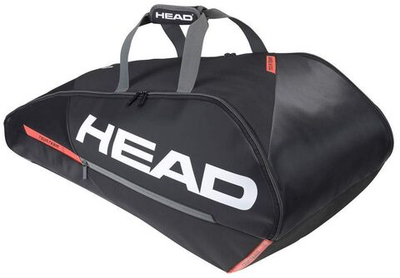 Сумка теннисная Head Tour Team 9R - black/orange