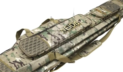 Чехол для удилищ с катушкой полужесткий KAIDA Rodcase Camo (3+2) 3 отделения