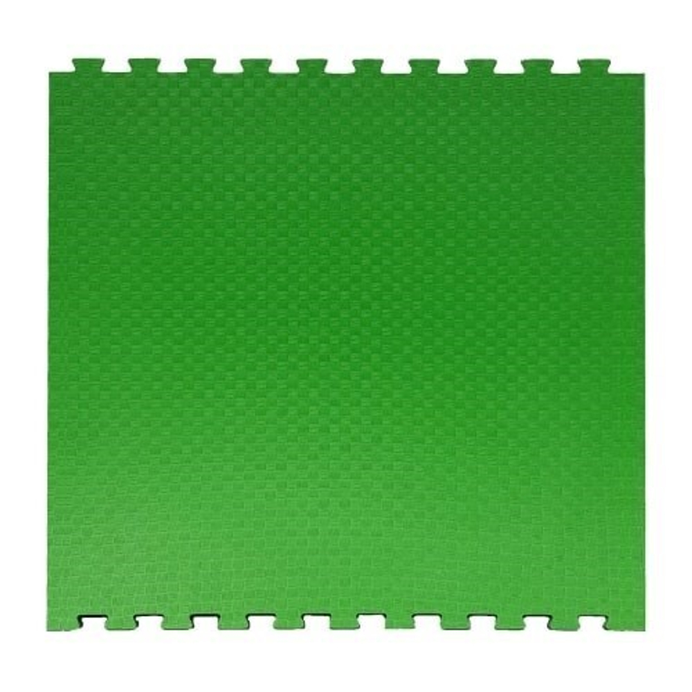 Коврик-пазл BABYPUZZ (1 плита 100x100x1см, 1кв.м./уп) Зеленый до 10 шт.