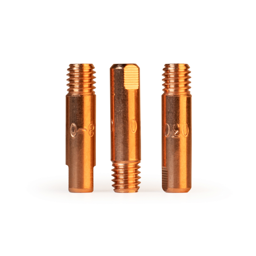 Наконечник гор. п/а M6, d.0,8 мм L25 (тело 6) E-Cu (3шт в упаковке) 40143