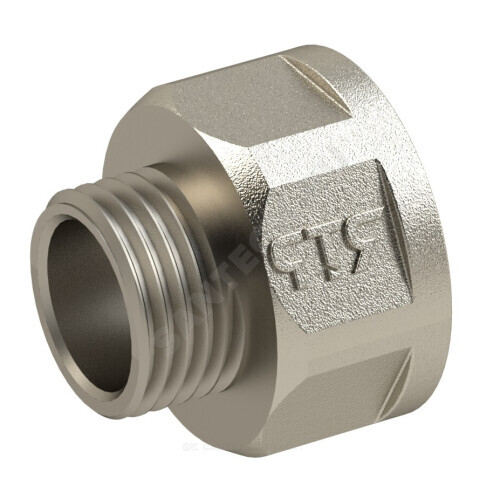 Переход латунь никель Ду 32х25 (1 1/4"х1") ВР/НР RTP (РосТурПласт) 25119