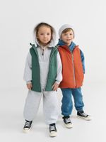 Жилет на молнии с капюшоном "Ель"