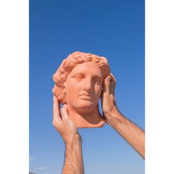 Ваза для цветов Apollo, 23,4 см, терракотовая