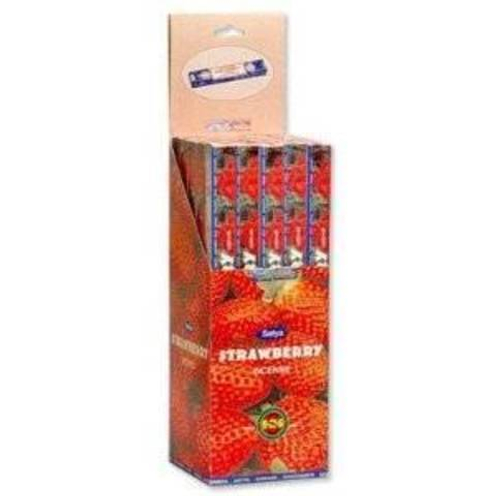Satya Strawberry Благовоние-масала Клубника, 10 г