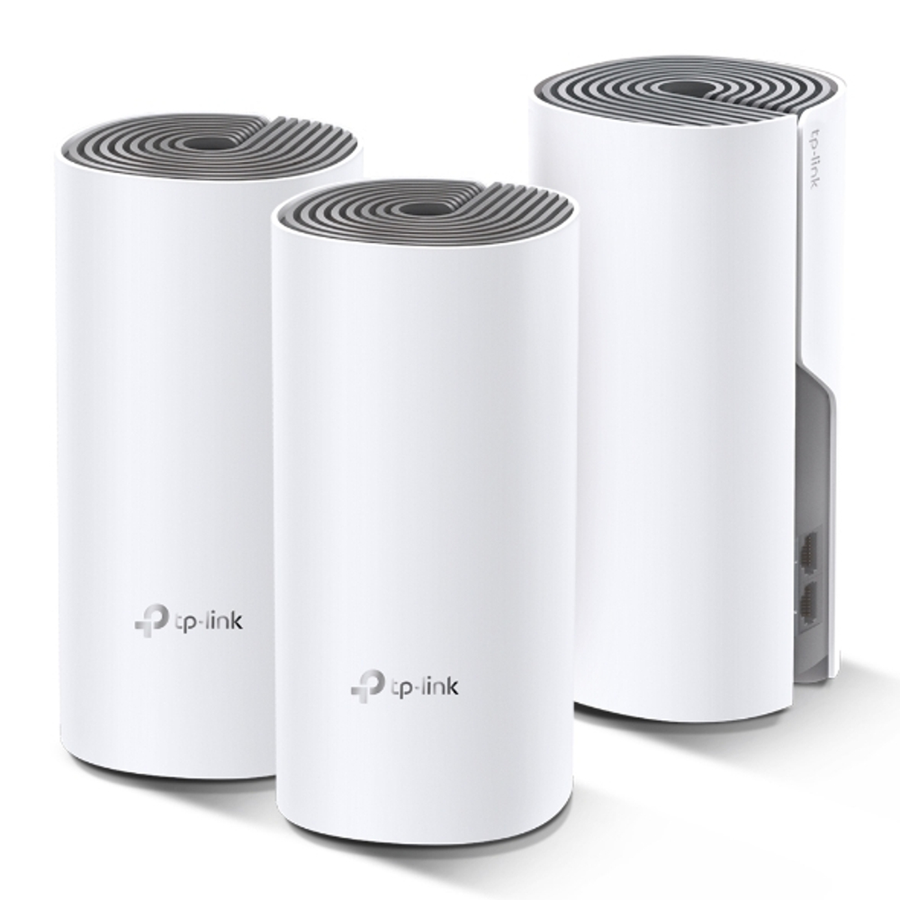TP-Link Deco E4 (3-pack) Домашняя Mesh Wi-Fi система AC1200