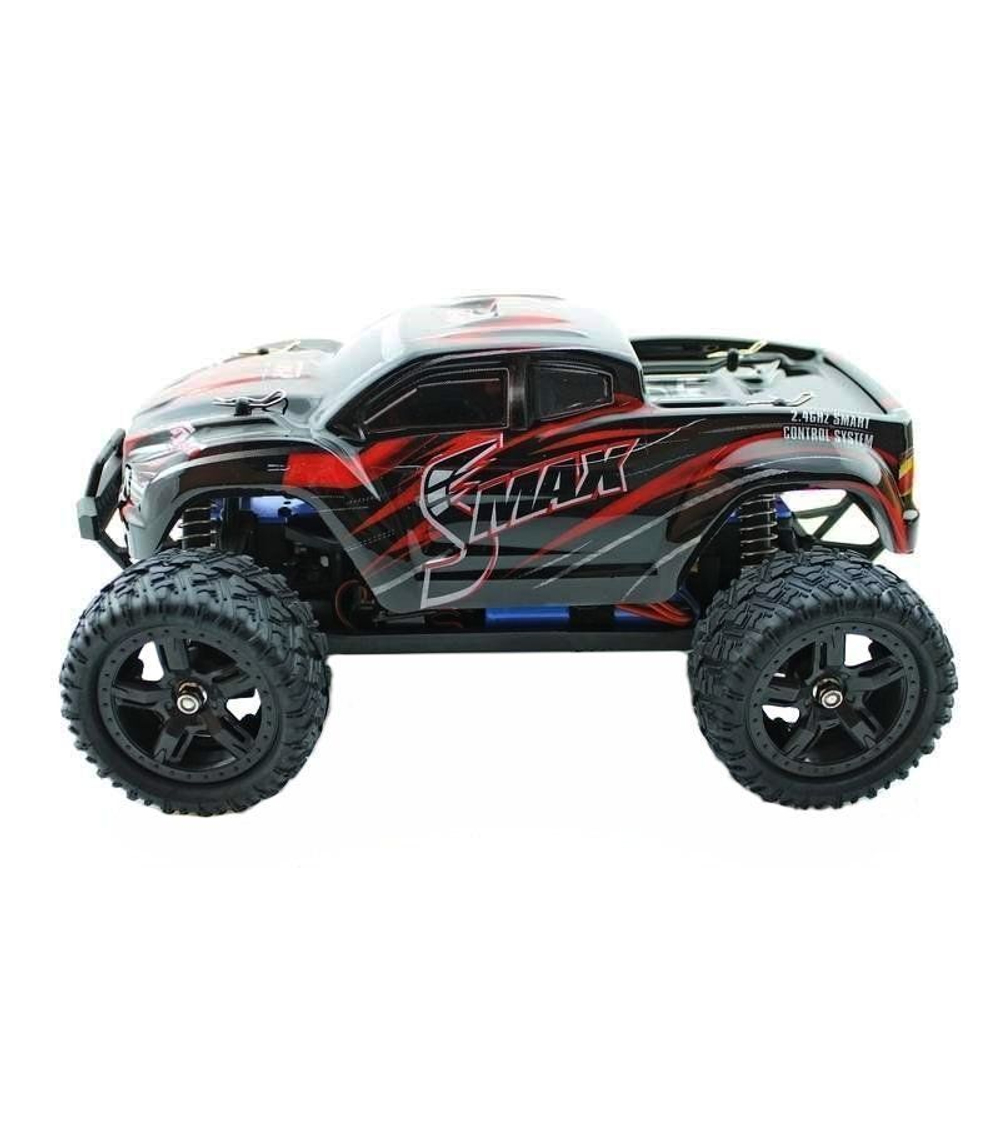 Радиоуправляемый монстр Remo Hobby SMAX Brushless (красный) 4WD 2.4G 1/16 RTR