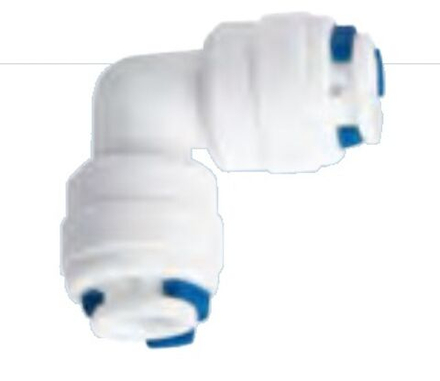 Фитинг угловой 1/4"-1/4" (трубка-трубка) QT-09А Naturewater
