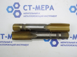 Метчик М22 (к-т из 2-х шт) HSS удлиненные с напылением КиБ