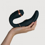 Стимулятор клитора и точки G My G темно-зеленый от Adrien Lastic