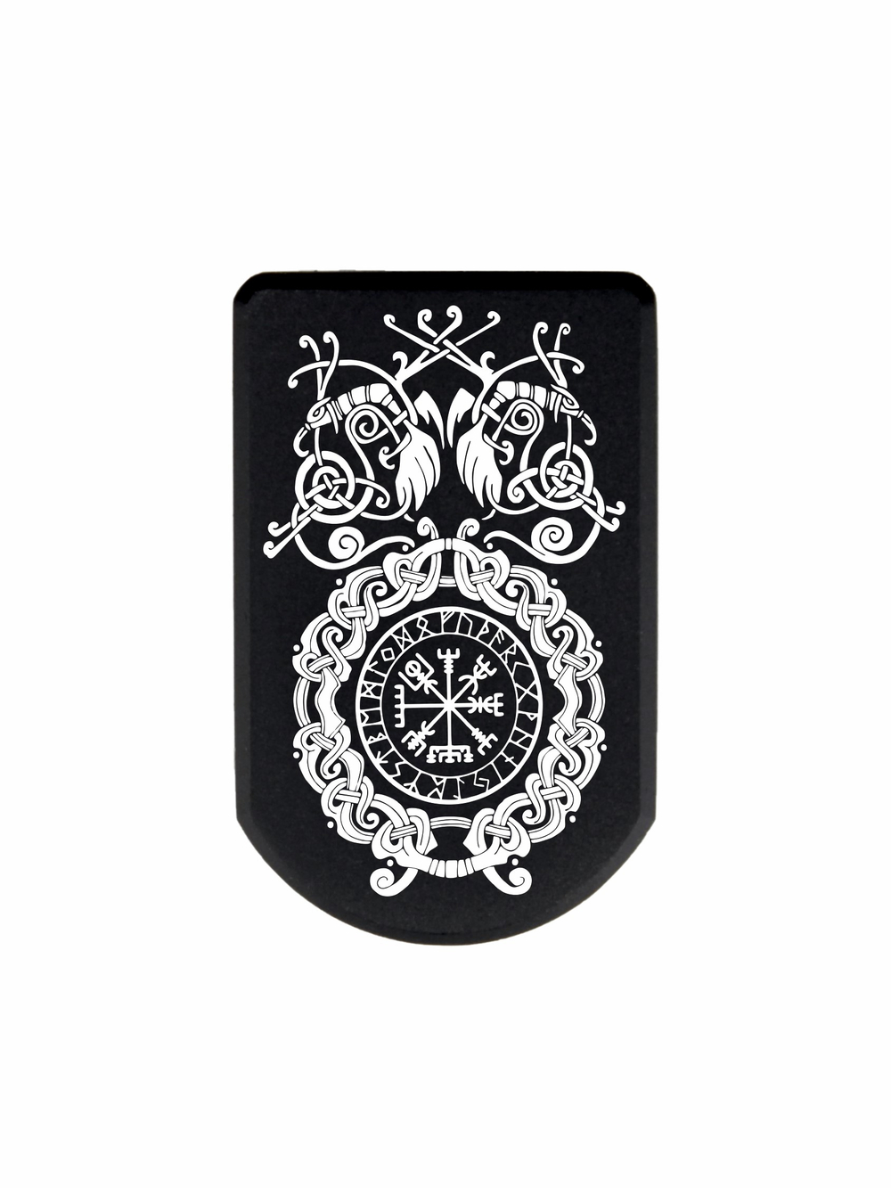 Пятка +3 патрона для магазинов Grand Power, ПЛК, CZ, Tanfoglio с гравировкой Скандинавская мифология