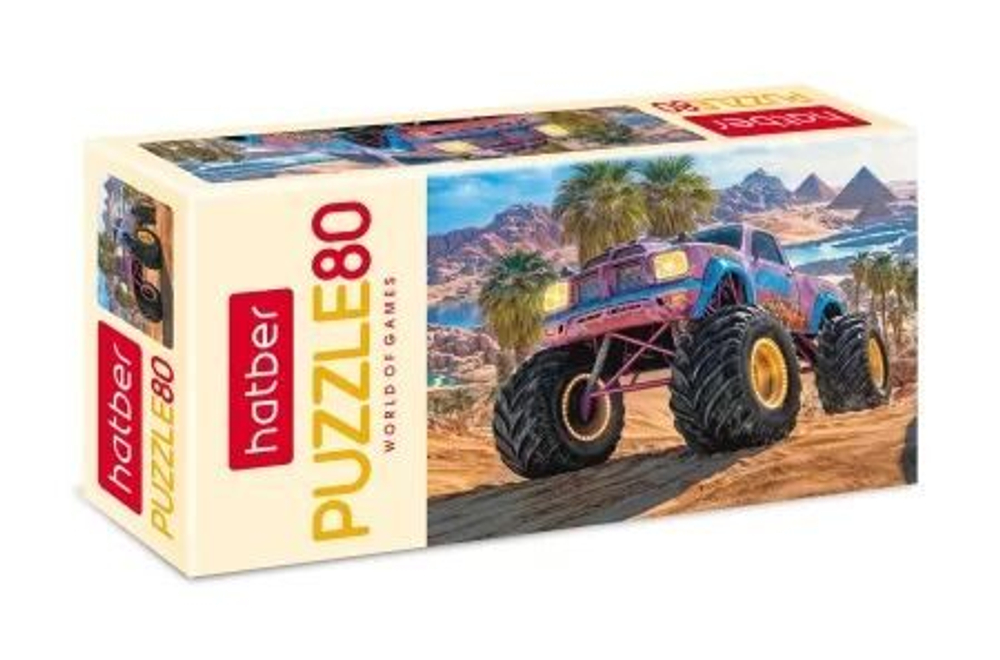 Пазлы 80 элементов 230*165мм. "Super truck"