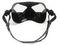 Маска Salvimar Incredibile черный силикон/прозрачные линзы