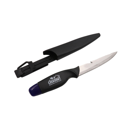 Нож туристический разделочный "СЛЕДОПЫТ" нетонущий, клинок 135 мм, в чехле