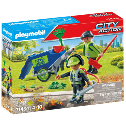 Playmobil - Команда уборщиков города City Action 71434 / артикул   71434  / GTIN 4008789714343