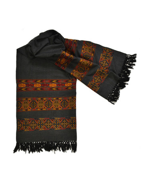 Шаль гималайская (графит)