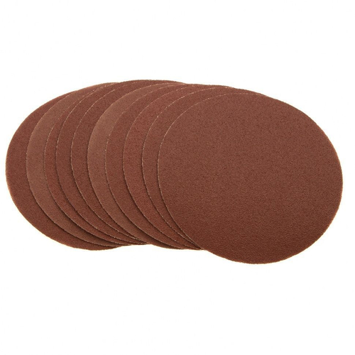 Абразив. бумага (липучка) d125мм Р80 ПРАКТИК (10 шт/уп)