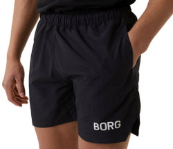 Мужские шорты теннисные Björn Borg Borg Training Shorts - black beauty