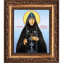 Зосима (Эннатская) Уфимская преподобная. Икона на холсте.