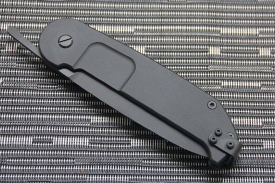 Складной нож Extrema Ratio 135BF2R CT BK - танто "BF2 R" c клинком из стали Böhler N690, рукоять Anticorodal®