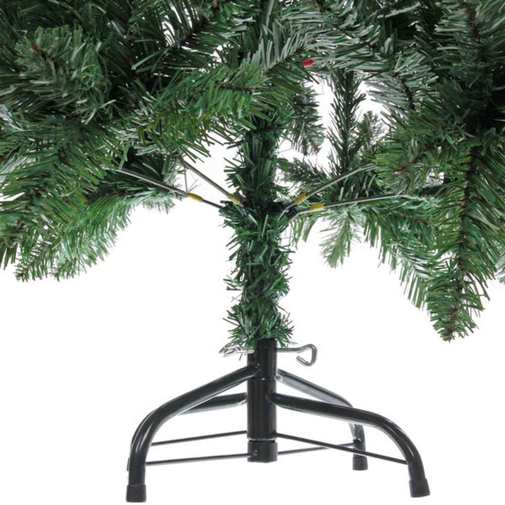 Ёлка «Лесное утро» 120 см, ПВХ с шишками и ягодами (248 веток)