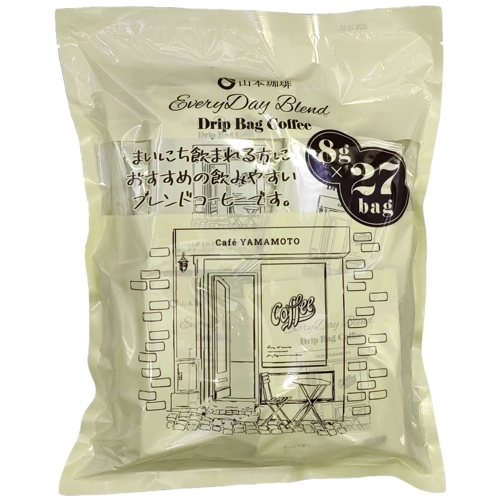 Кофе молотый Yamamoto EveryDay Blend в дрип-пакетах в большой упаковке