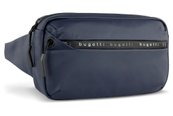 Фото сумка на пояс BUGATTI Blanc синяя тарпаулин/полиэстер с гарантией