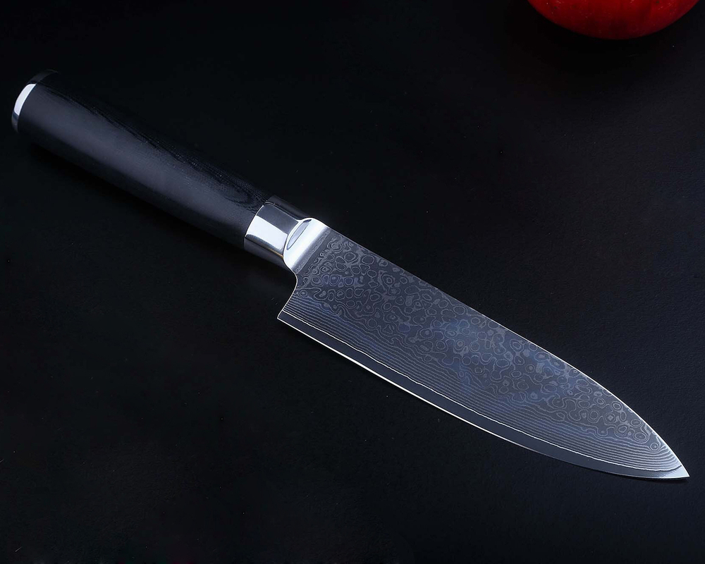 TG-D5 G10Нож дамасская сталь VG10