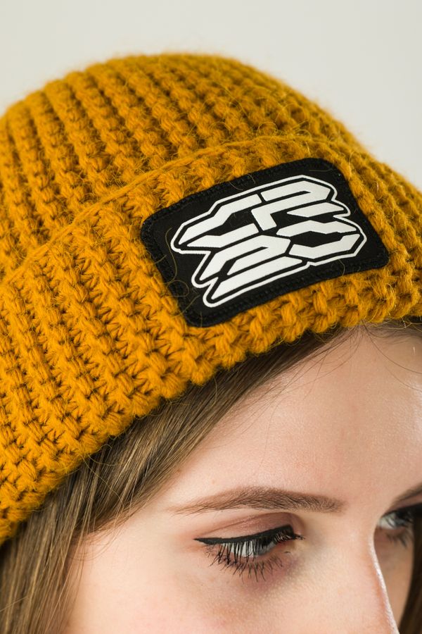 Шапка Corn Beanie Горчичная - фото 6