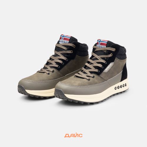 Ботинки Napapijri Slate Suede City Boots артикул:NA4HVFGF2 - купить в магазине Дайс