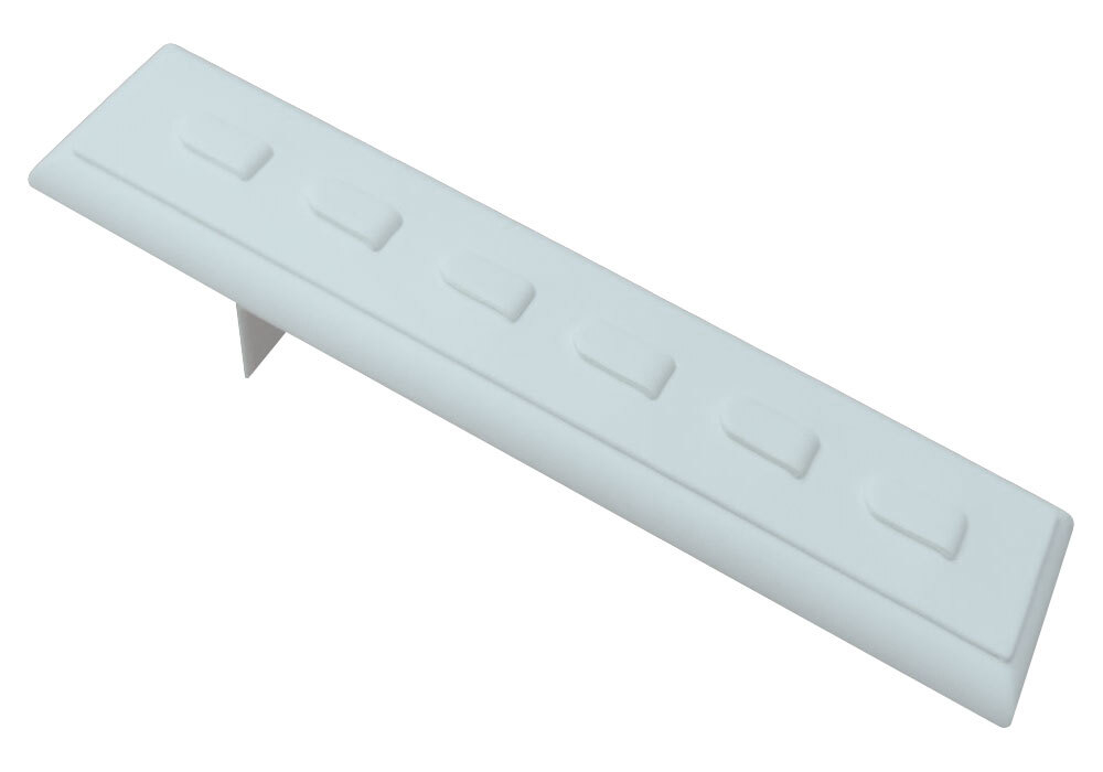 Подставка для 6 колец/наклонная/6 язычков/накладка/ножка/ф.№6 (резинка)