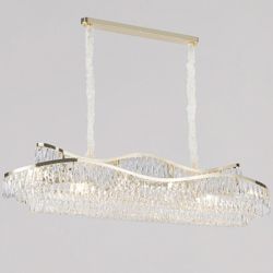 Подвесная люстра ILLUMICO IL5083 IL5083-1200LZF-25 GD ELITE