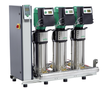 Установка насосная повышения давления Wilo SiBoost Smart 4 HELIX VE 606 (3х380В; 2,20кВт)
