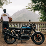 Royal Enfield Continental GT 650 Slipstream Blue (Black Alloy) 2024