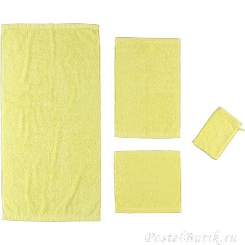 Полотенце 70х140 Cawo Life Style 7007 Uni лимонное